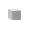 Bouton de meuble carré inox 15 mm