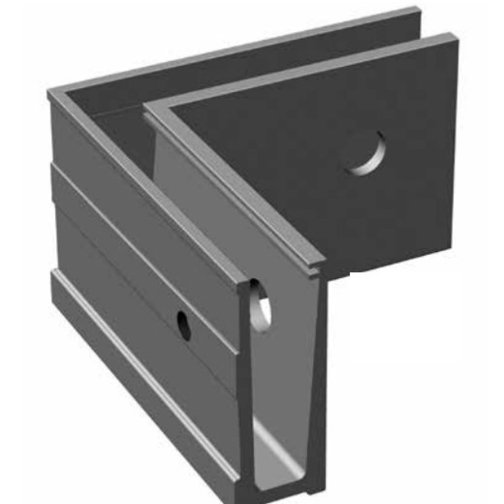 8 Bouchons Carrés 40x40mm Pour Tube Garde-corps - Uxcell, Plastique, Neuf