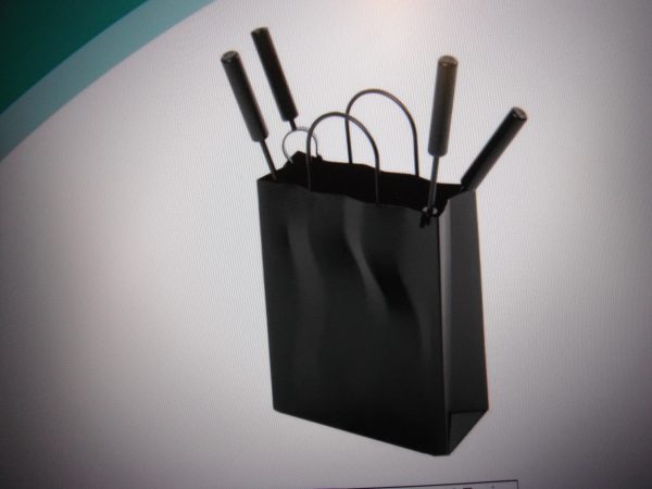 Serviteur de cheminée Bag
