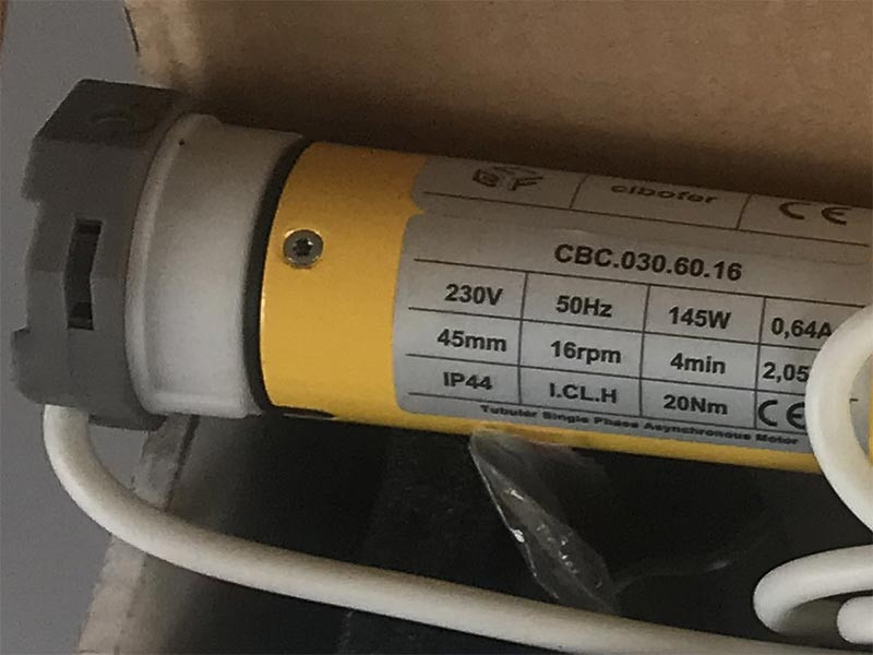 moteur rideau Cibofer
