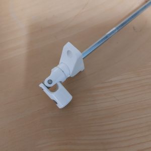 Sortie de caisson blanche orientable