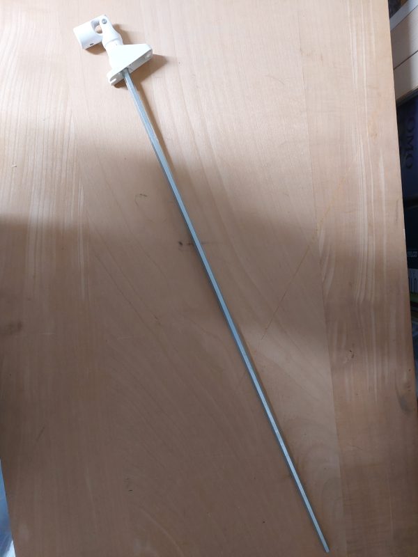 Sortie de caisson blanche orientable